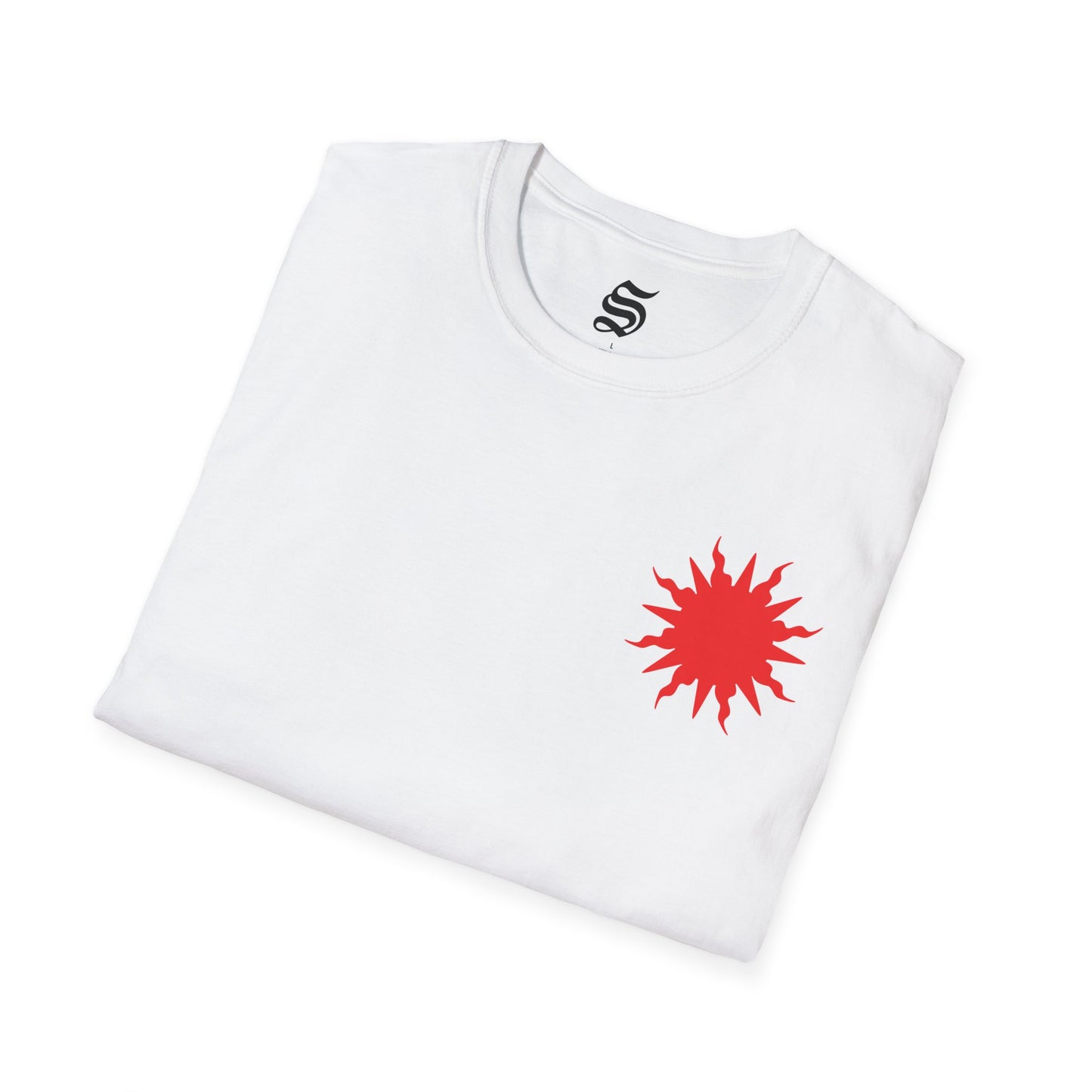 The Daily Sun Retro Graphic Tee White/Red