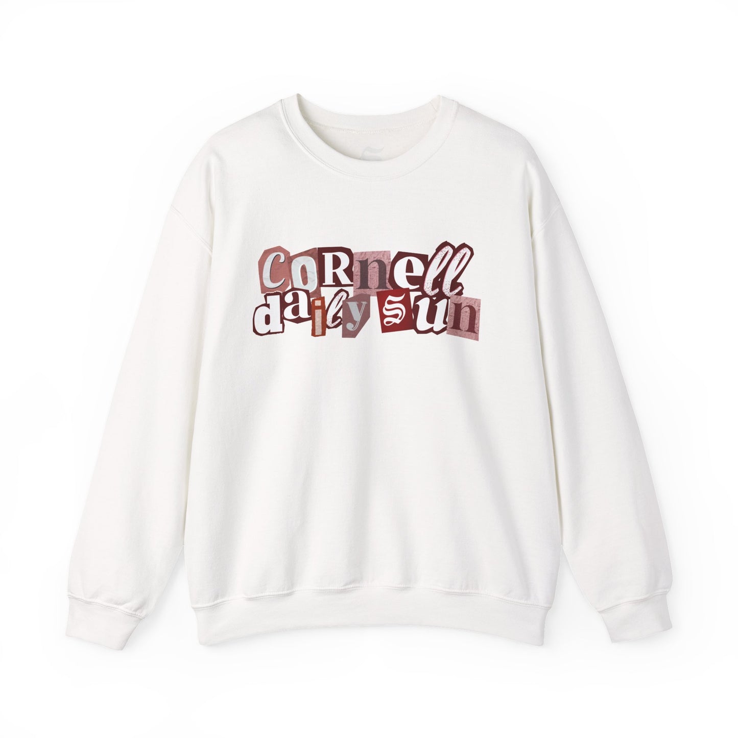 The Cornell Sun Magazine Lettering Crewneck