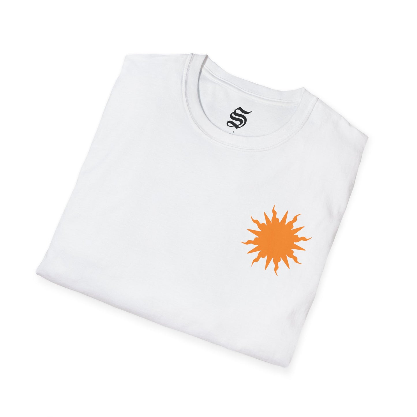 The Daily Sun Retro Graphic Tee White/Yellow