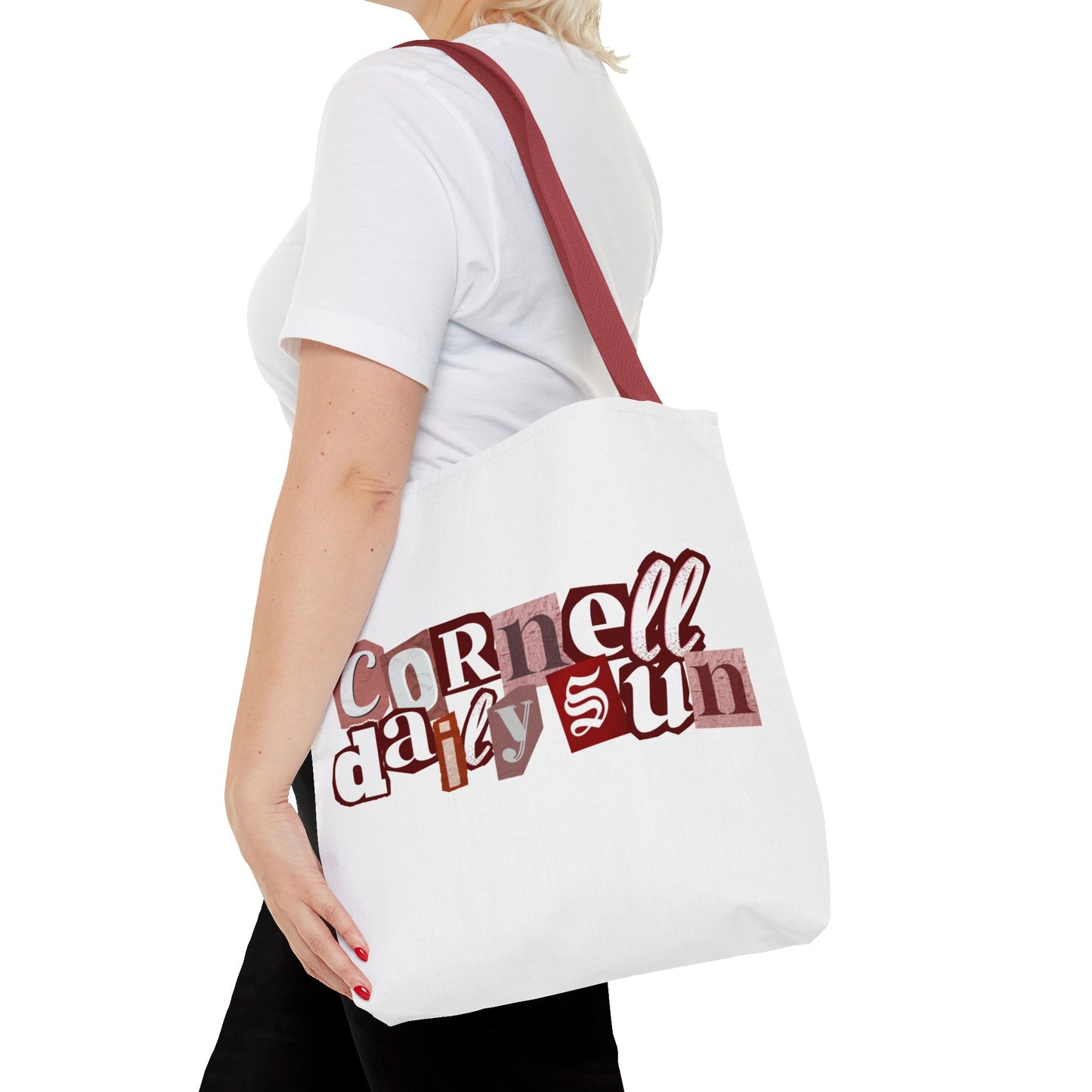 The Cornell Sun Magazine Lettering Tote Bag