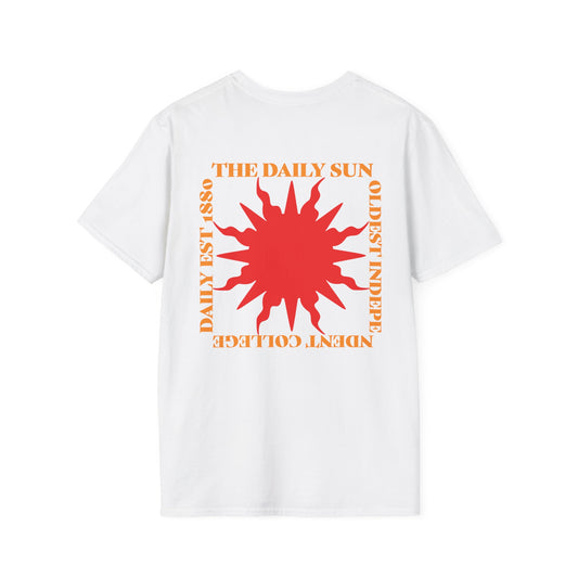 The Daily Sun Retro Graphic Tee White/Red