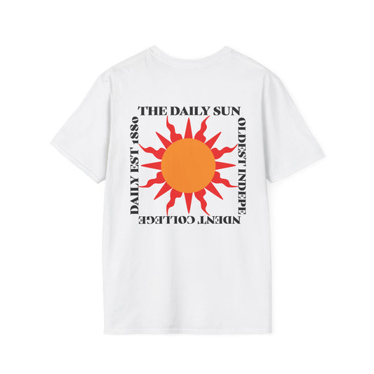 The Daily Sun Retro Graphic Tee White/Yellow/Red
