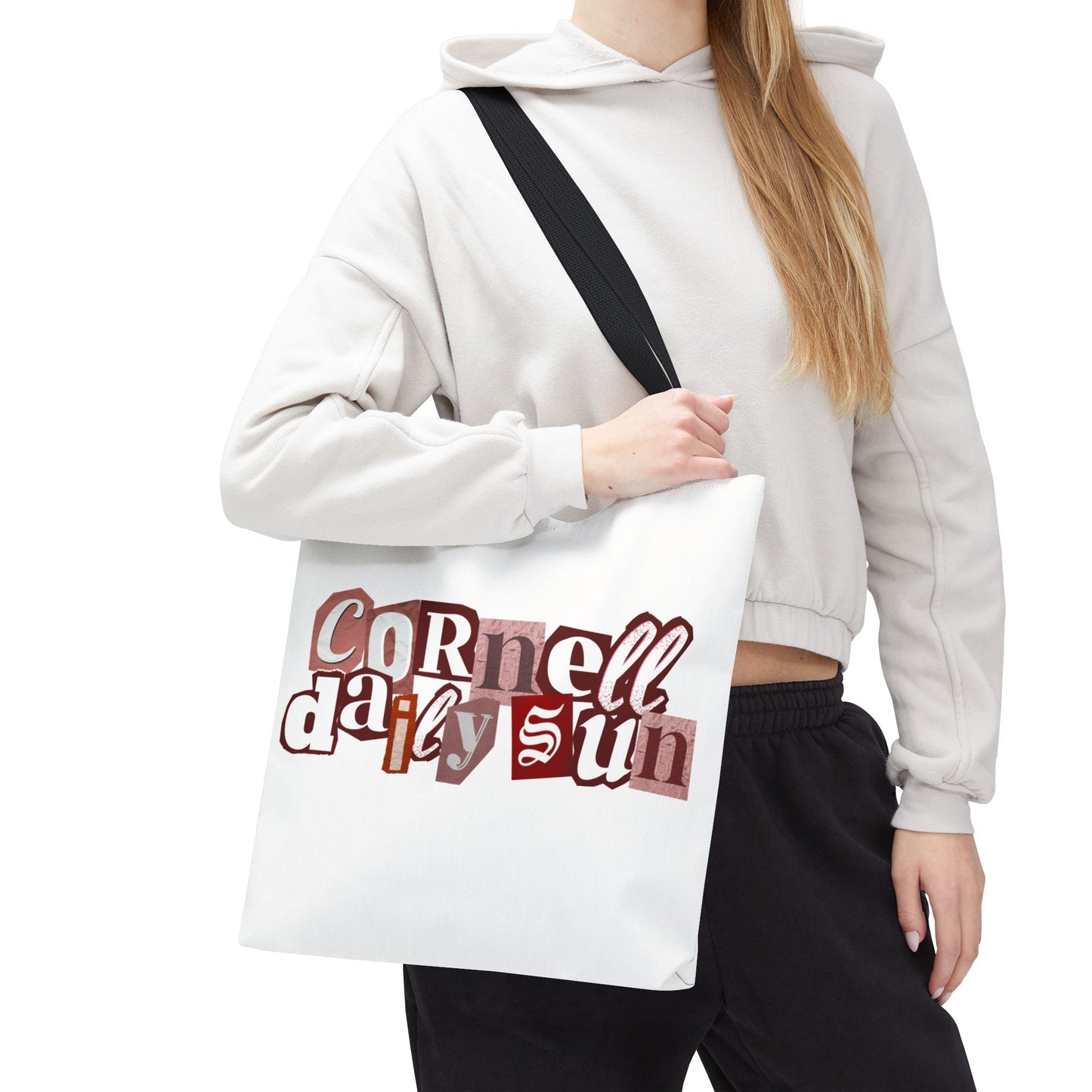 The Cornell Sun Magazine Lettering Tote Bag