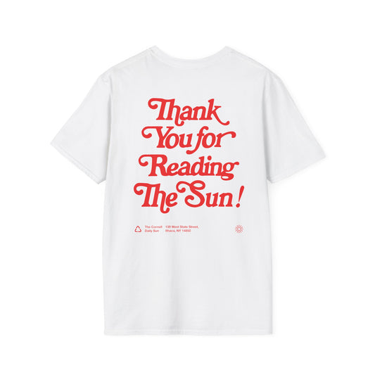 Thank Your For Reading The Sun! Graphic Tee
