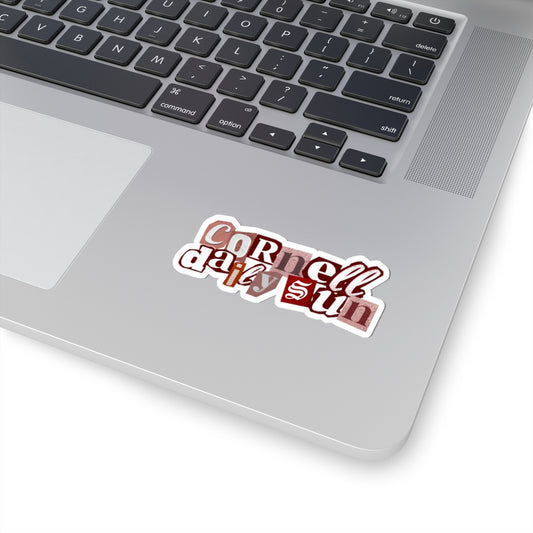 The Cornell Sun Magazine Lettering Sticker