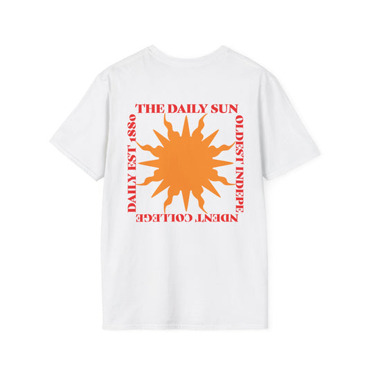 The Daily Sun Retro Graphic Tee White/Yellow
