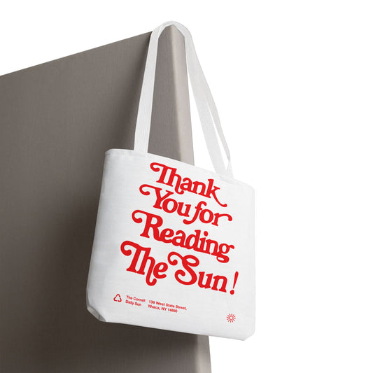 Thank Your For Reading The Sun! Tote Bag
