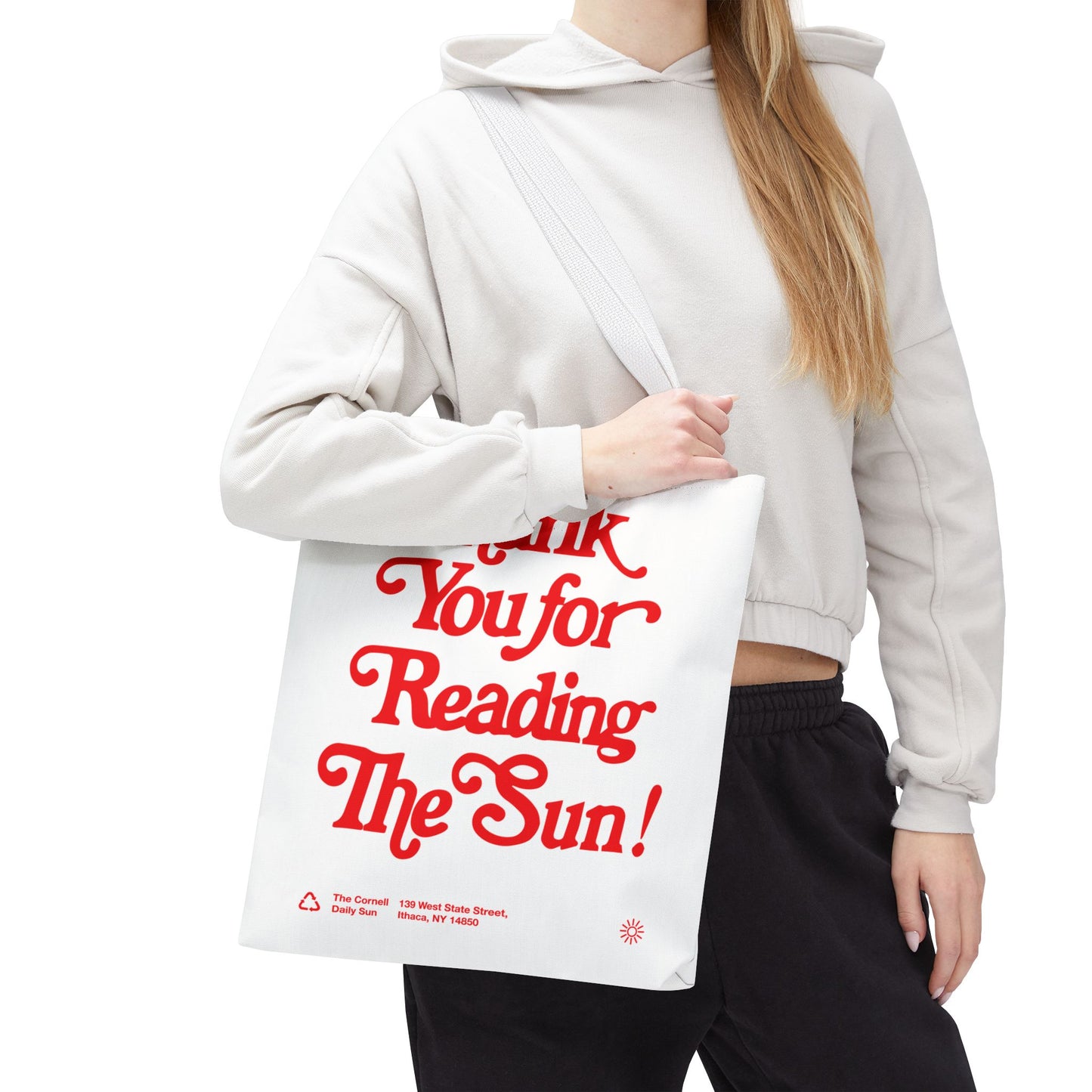 Thank Your For Reading The Sun! Tote Bag