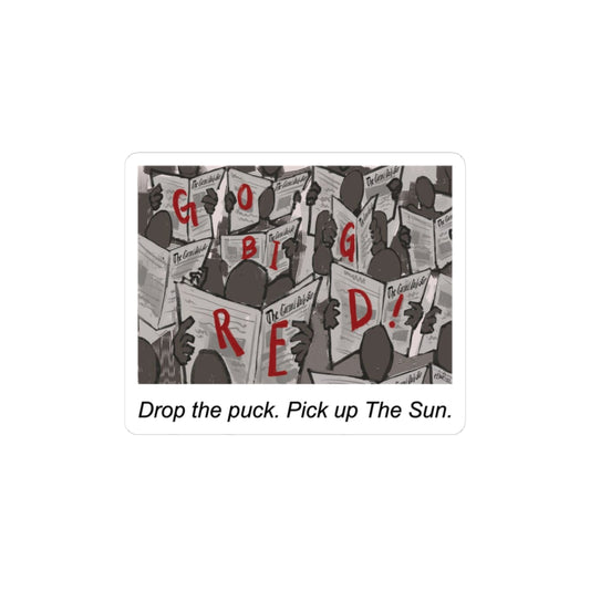 The Cornell Daily Sun Hockey Sticker