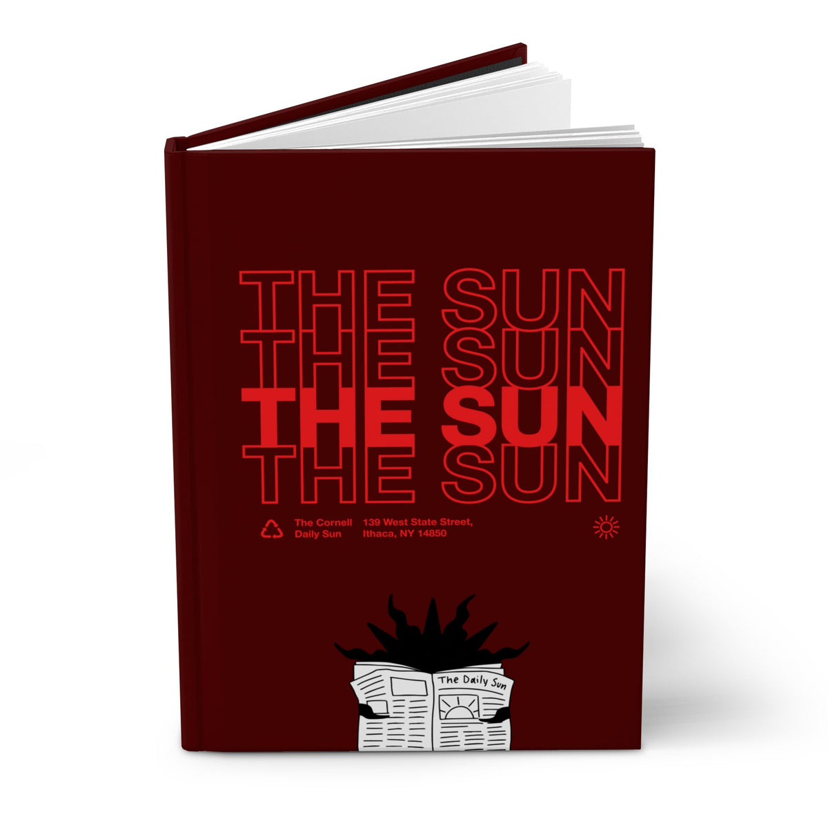 The Sun Hardcover Journal Matte (Blank)