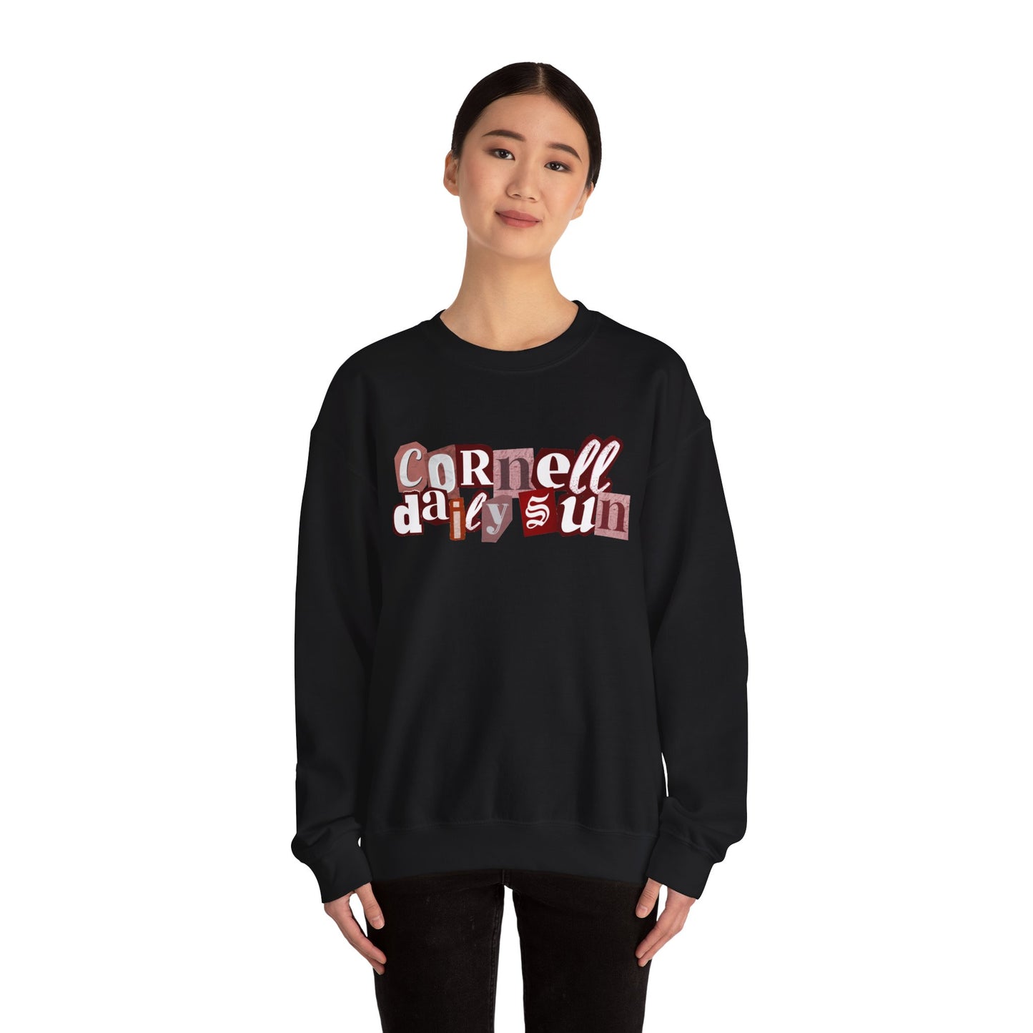 The Cornell Sun Magazine Lettering Crewneck